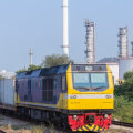 Are there any additional customs requirements associated with shipping by train?