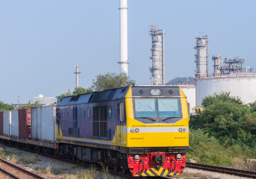 Are there any additional customs requirements associated with shipping by train?