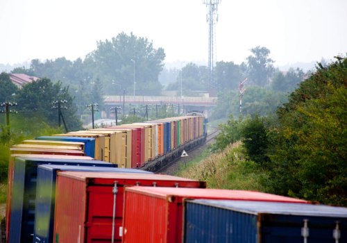 The Different Types of Containers Used for Shipping Trains